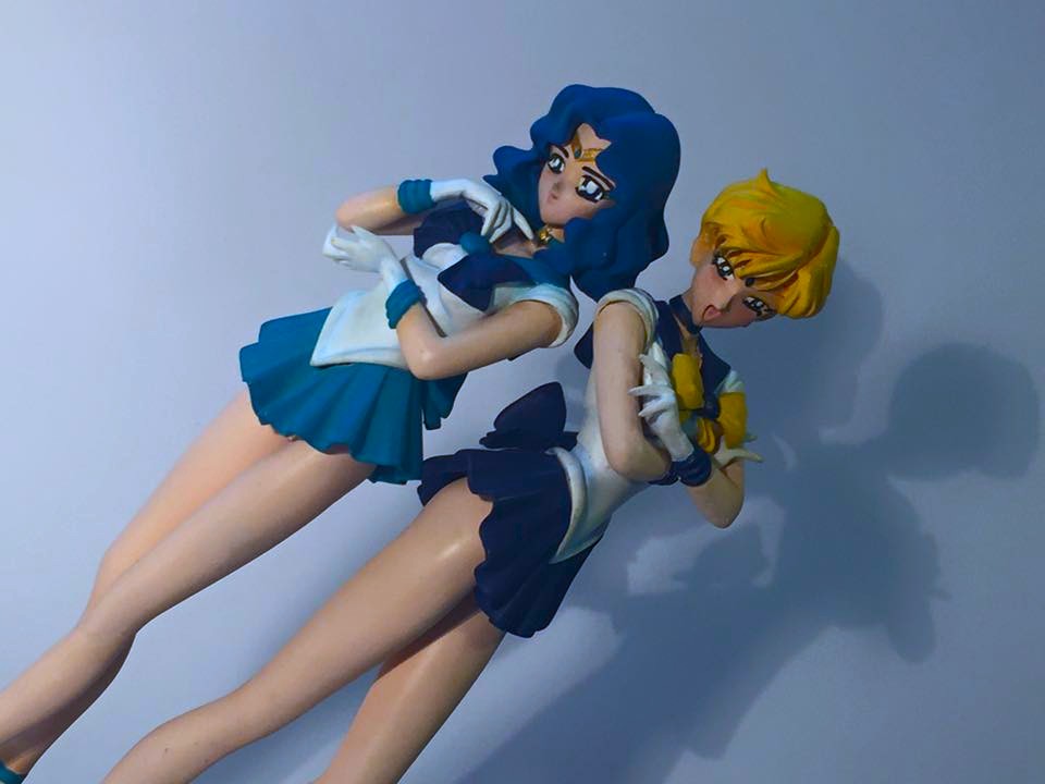 Sailor Neptune und Sailor Uranus